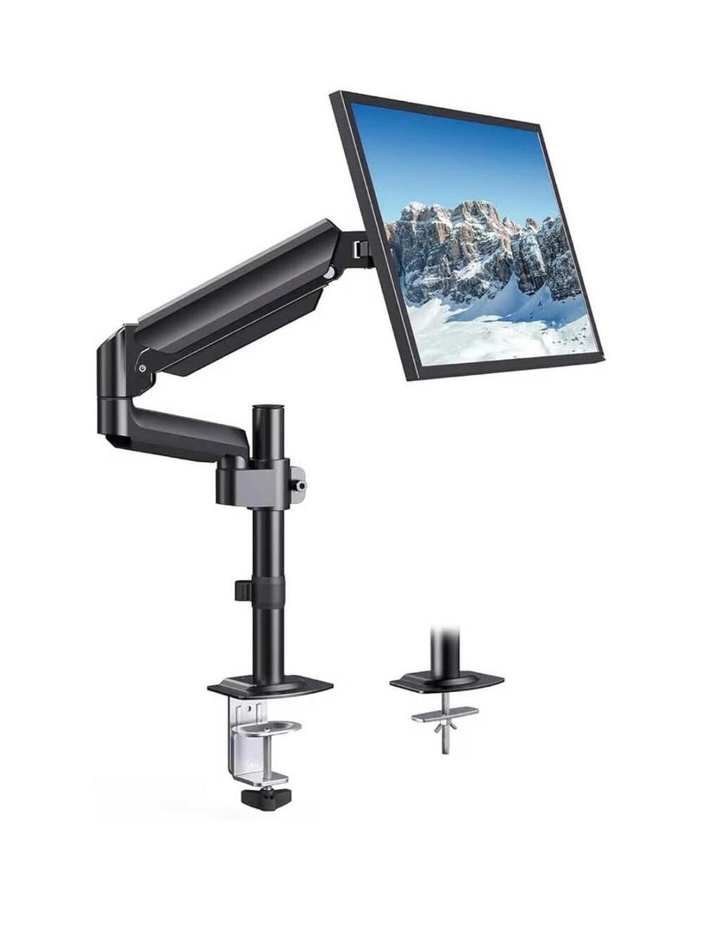 HUANUO Single Monitor Arm Computer Stand 13–32 inch Screens Holds 4.4-19.8 lb